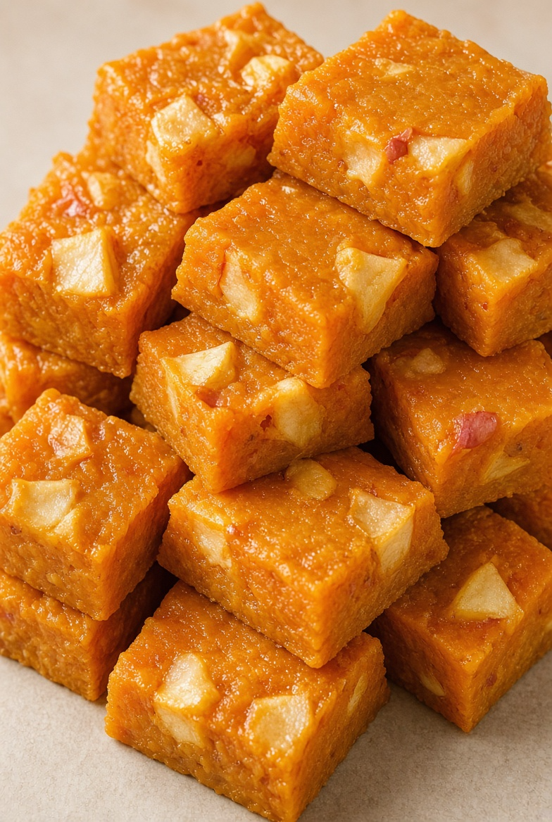 Sweet Potato Apple Soft Chews