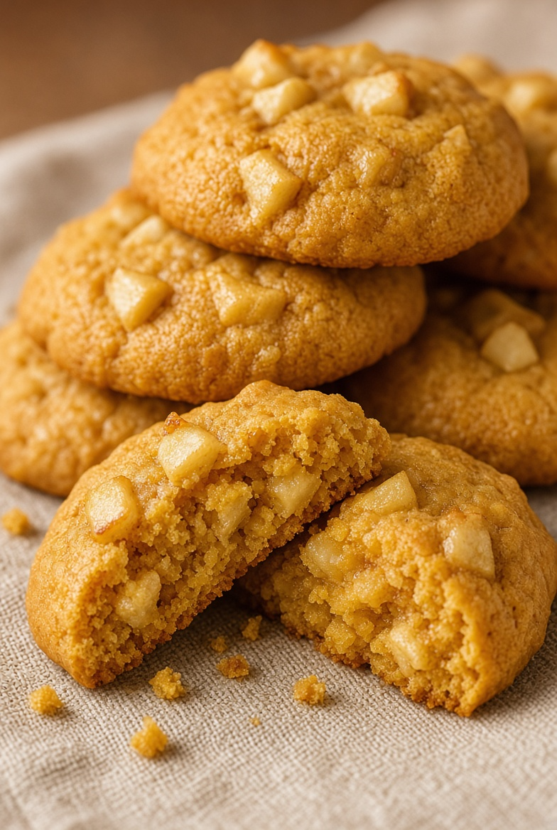 Sweet Potato & Apple Soft Cookies