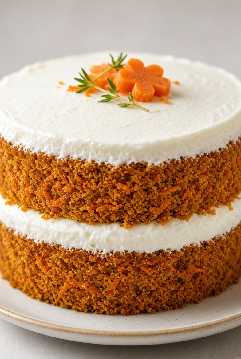 Sweet Potato Carrot Celebration Cake