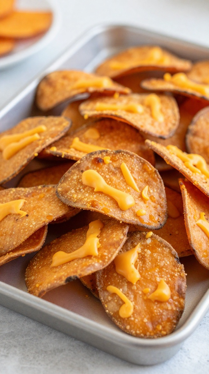 Sweet Potato & Cheddar Crisps