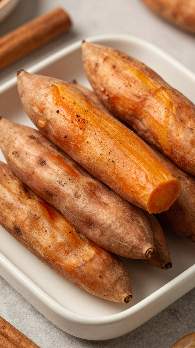Sweet Potato & Cinnamon Logs