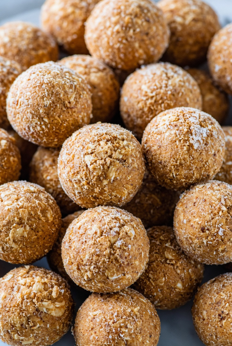 Sweet Potato Peanut Butter Freezer Balls