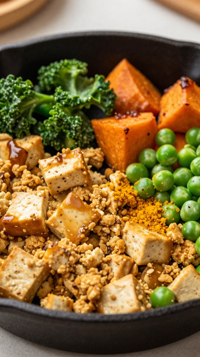 Sweet Potato & Tofu Scramble