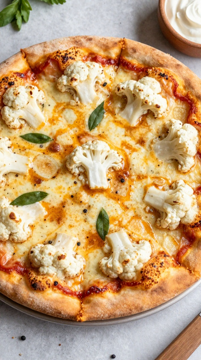 The Cauliflower Crust Low-Carb Pizza