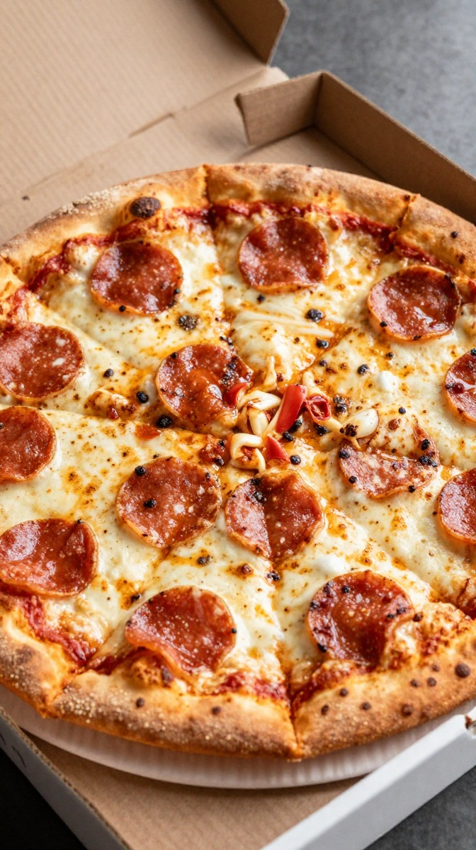 The Classic Canine Pepperoni & Cheese Pizza