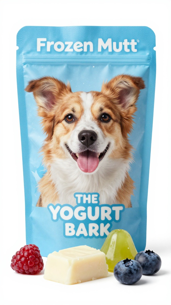 The Frozen Mutt Yogurt Bark