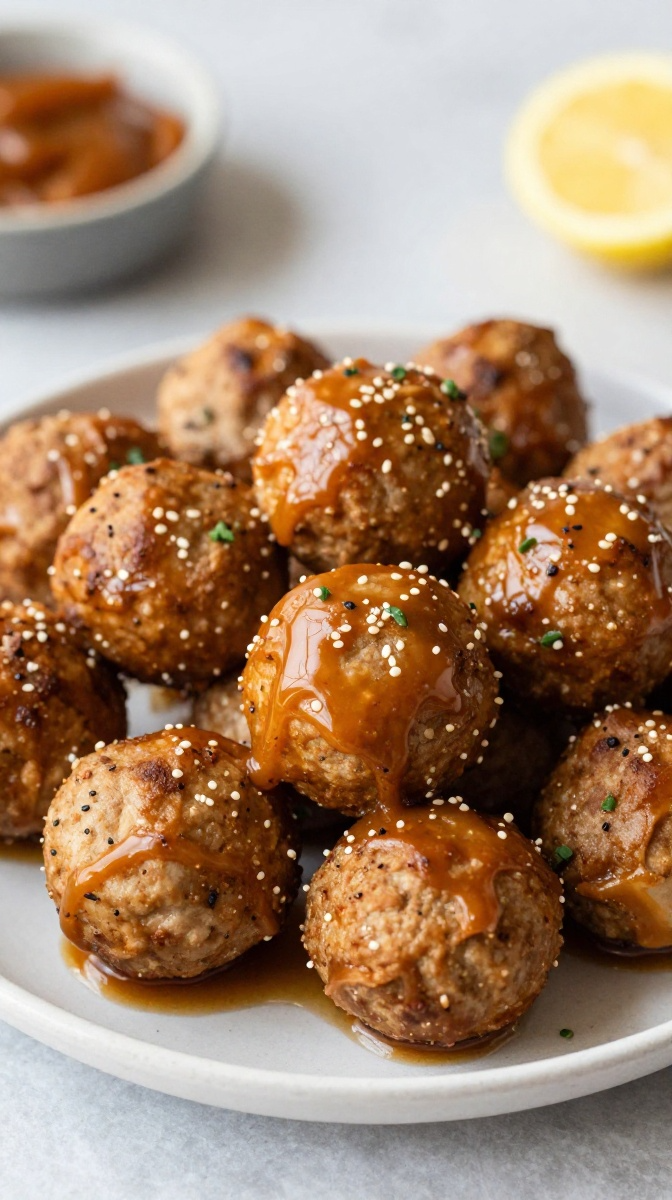 The Leftover Overachiever Turkey Meatball Bites