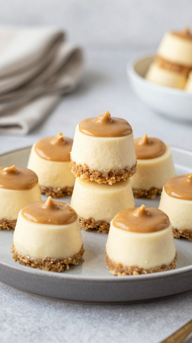The Peanut Butter Dream Cheesecake Bites