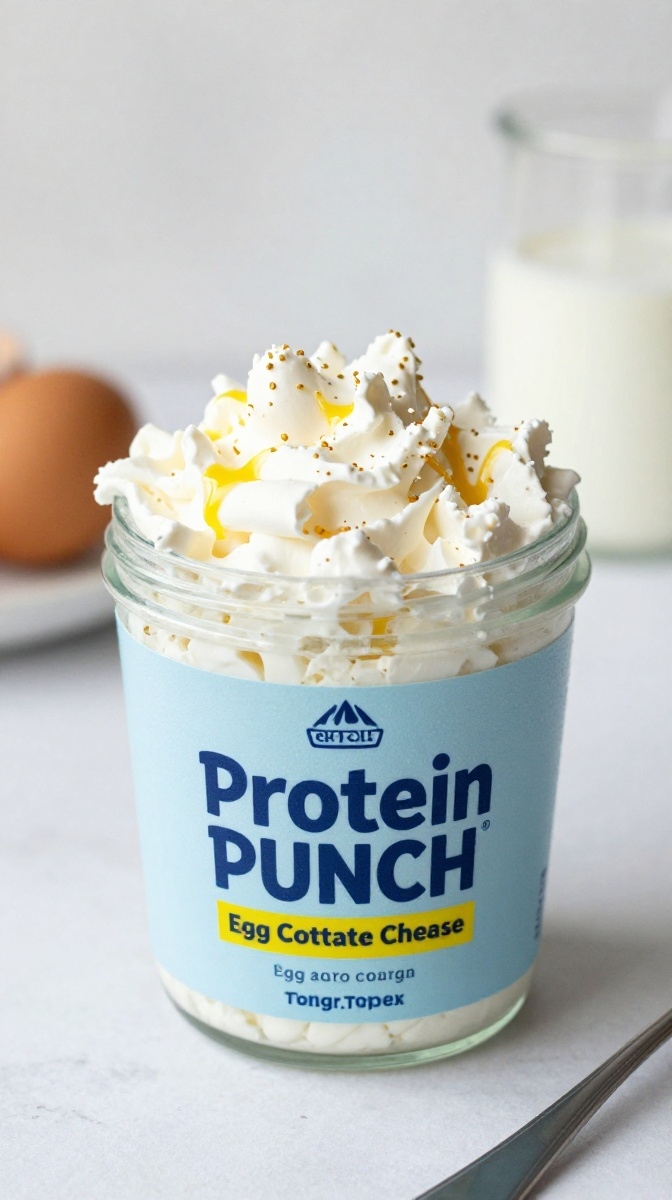 The Protein Punch Egg & Cottage Cheese Topper