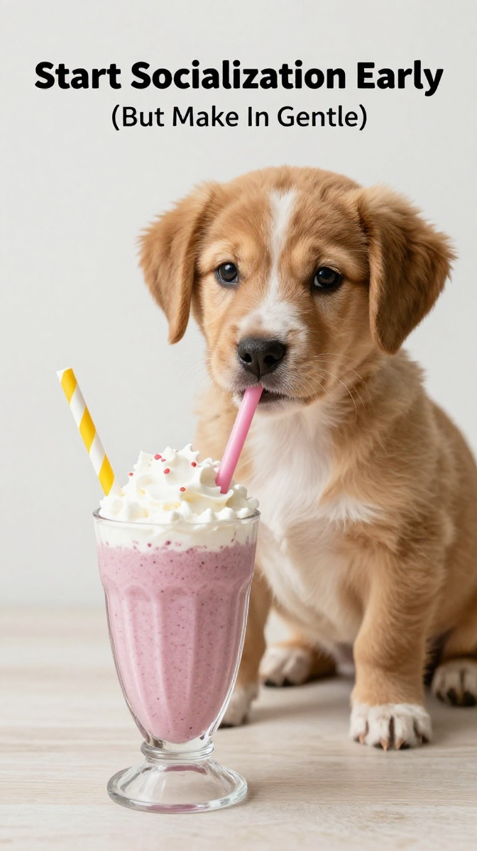 The Puppy Smoothie Start Socialization Early (But Make It Gentle)