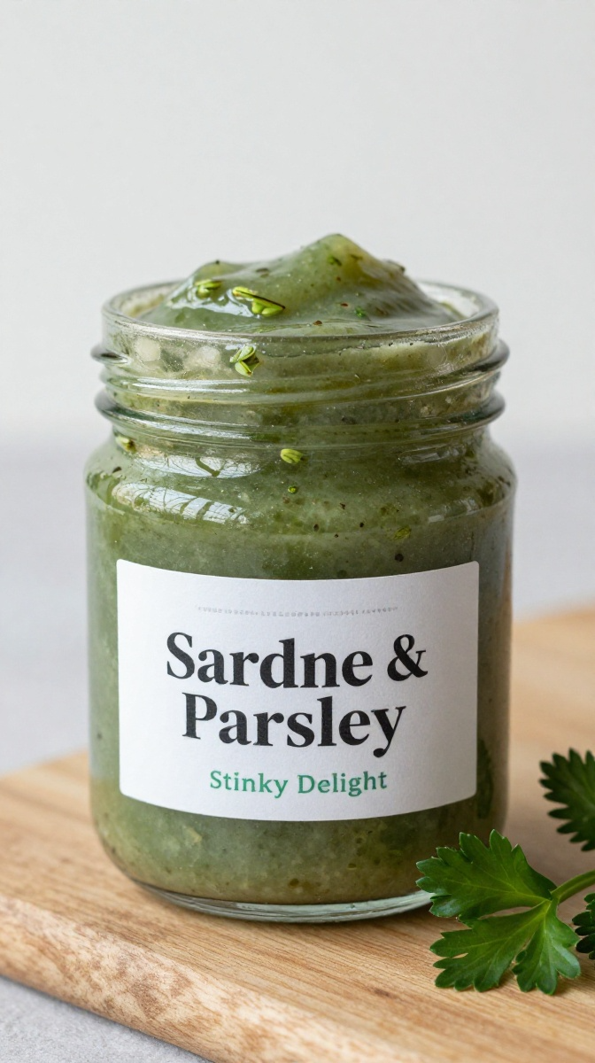 The Sardine & Parsley Stinky Delight