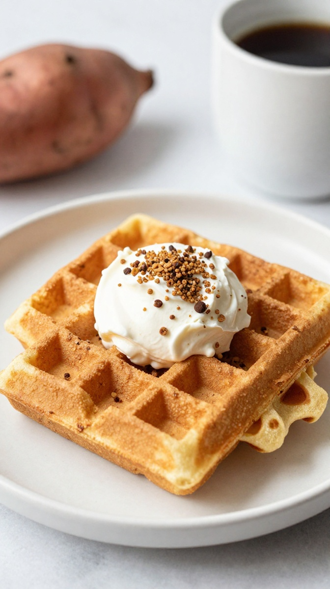 The Sweet Potato Dream Grain-Free Waffles