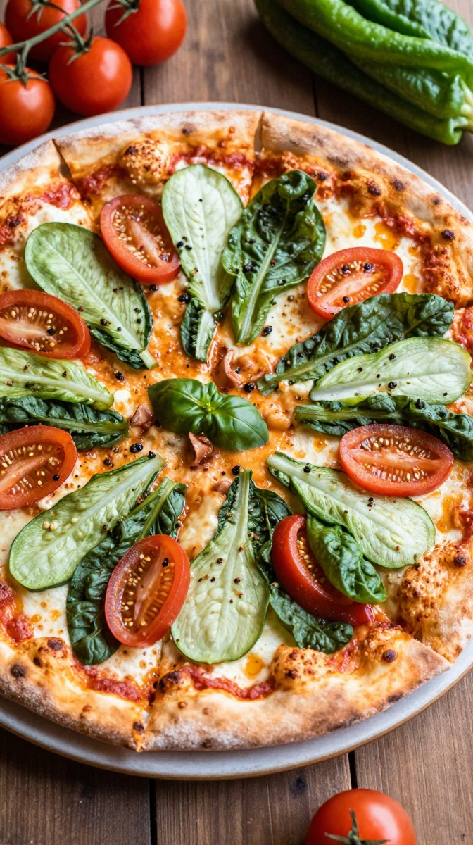 The Veggie Supreme Garden Pizza