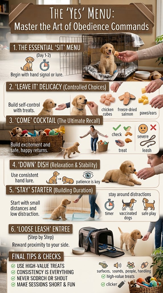 The Yes Menu Master the Art of Obedience Commands