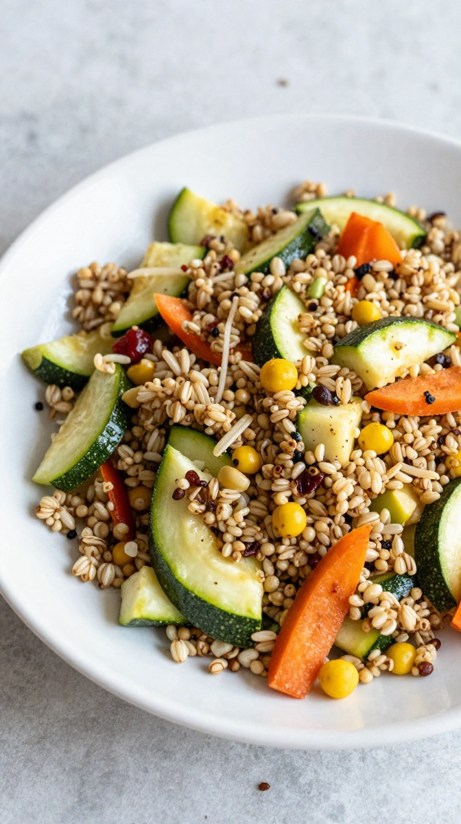 The Zesty Zucchini & Quinoa Veggie Explosion