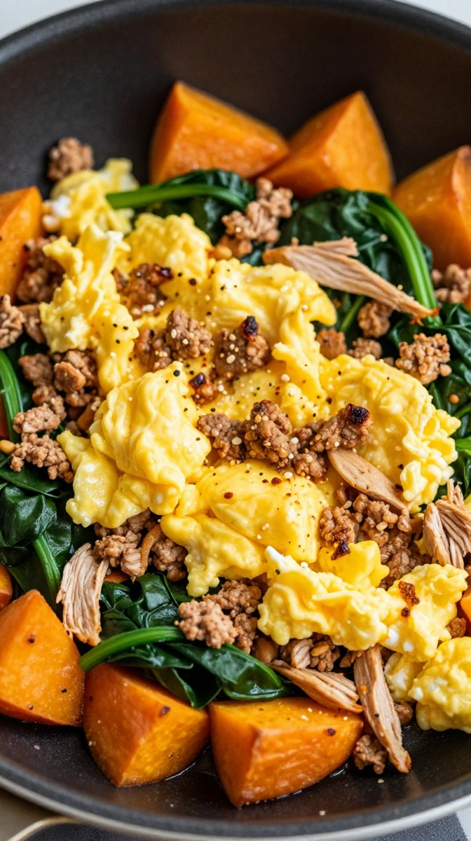 Turkey & Egg Protein Scramble