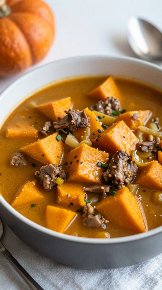 Turkey & Pumpkin Comfort Stew