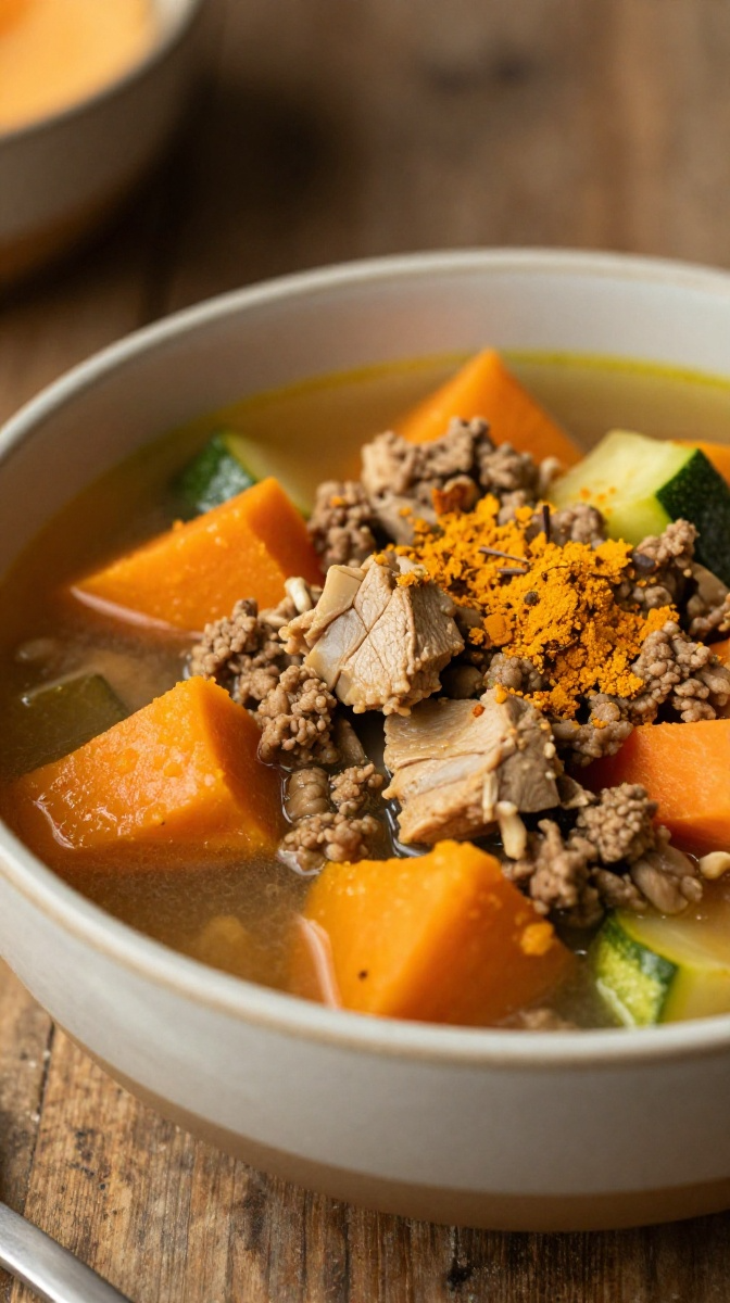 Turkey & Pumpkin Gut-Healing Stew