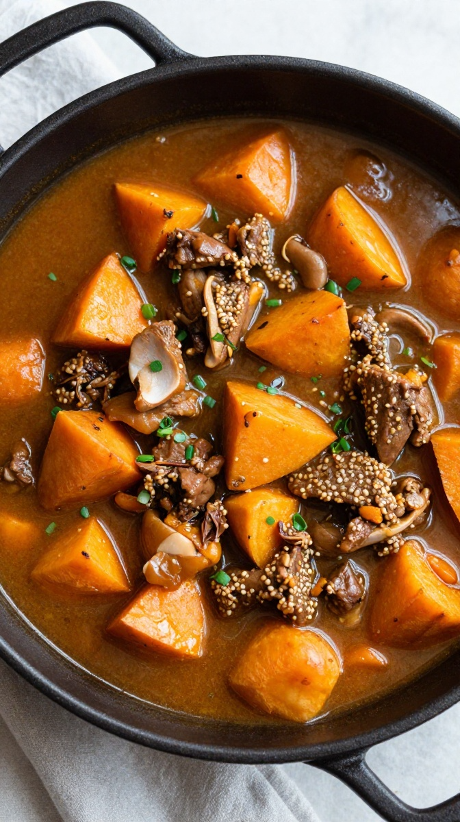 Turkey & Sweet Potato Gentle Stew