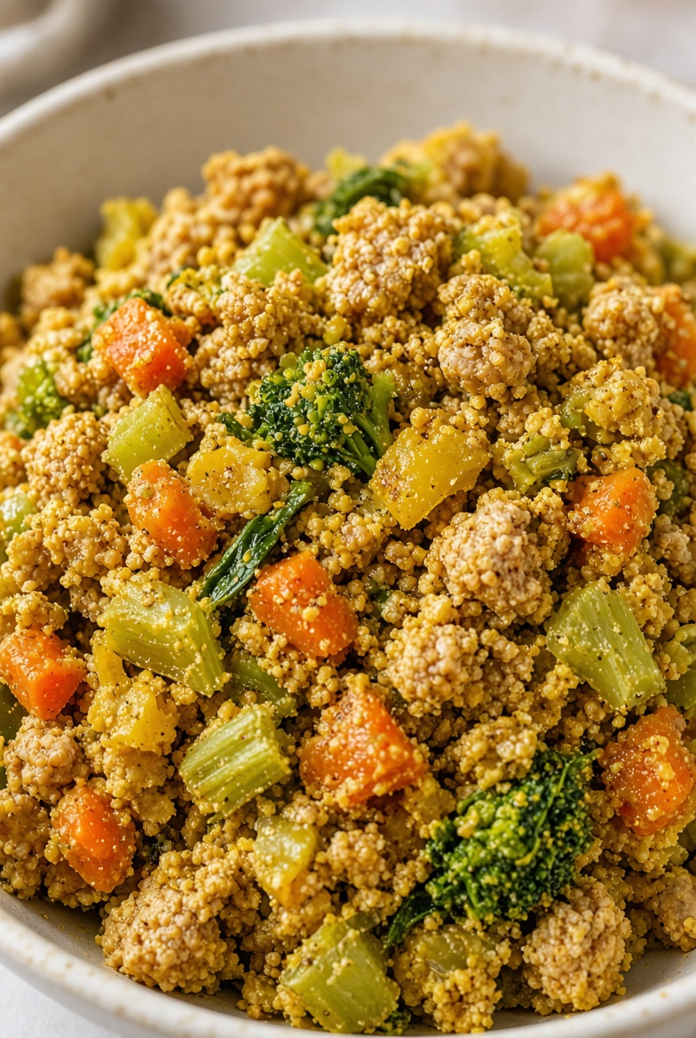 Turkey & Turmeric Golden Veggie Mix