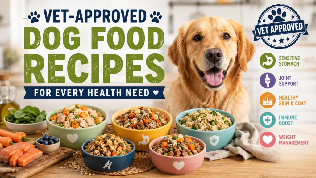 Vet-Approved Dog Food Recipes for Every Health Need