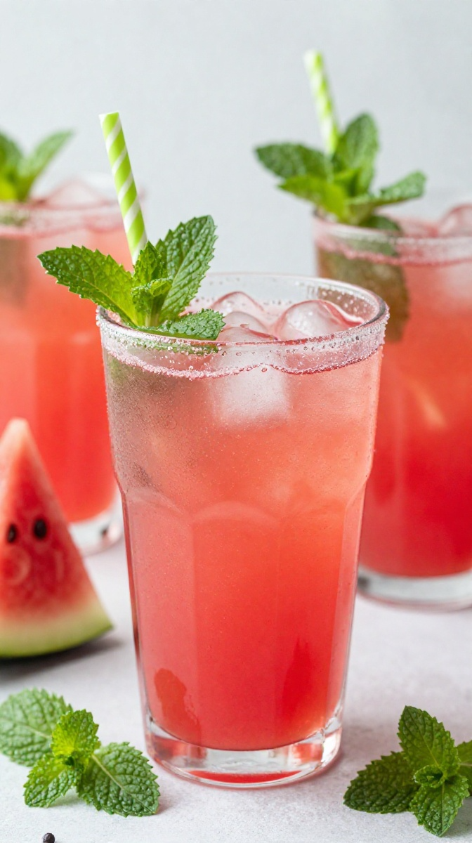 Watermelon Mint Coolers