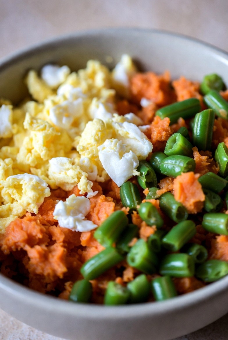 Whitefish & Carrot Rice Bowl