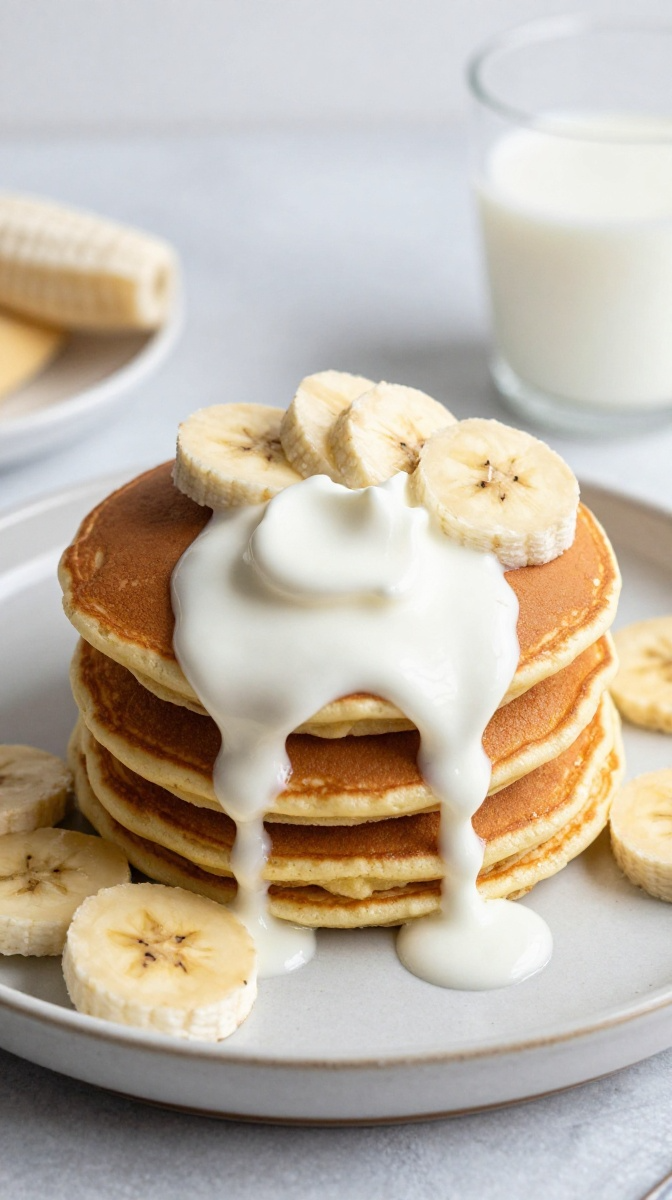 Yogurt Banana Pancakes