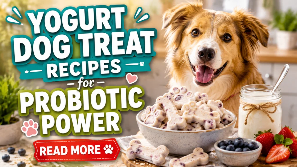 Yogurt Dog Treat Recipes for Probiotic Power