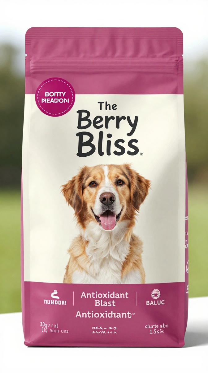 The "Berry Bliss" Antioxidant Blast for dogs