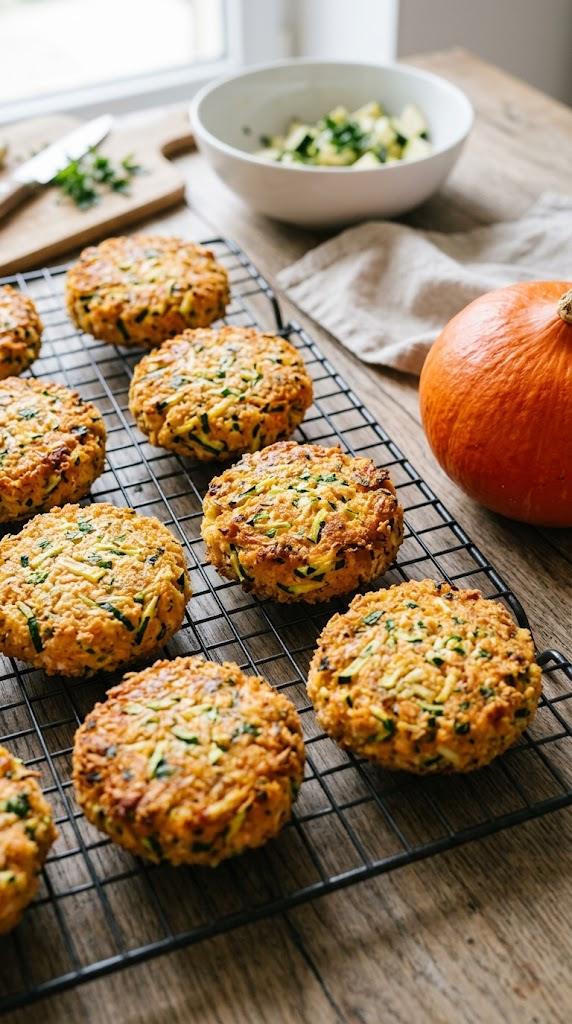 Air-Fryer Salmon & Pumpkin Patties (Fun & Flavorful)