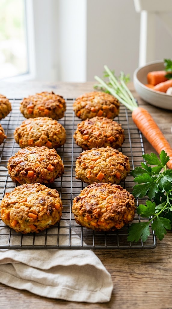 Air-Fryer White Fish & Carrot Patties