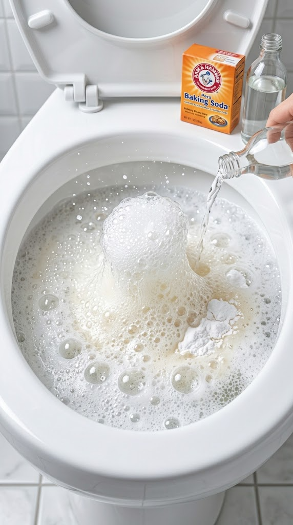 Baking Soda & Vinegar Volcano Method