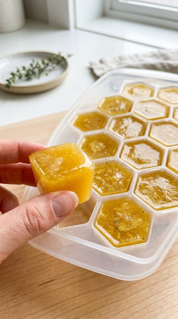 Beef & Chicken Broth Ice Cubes (Popsicles for Cats!)