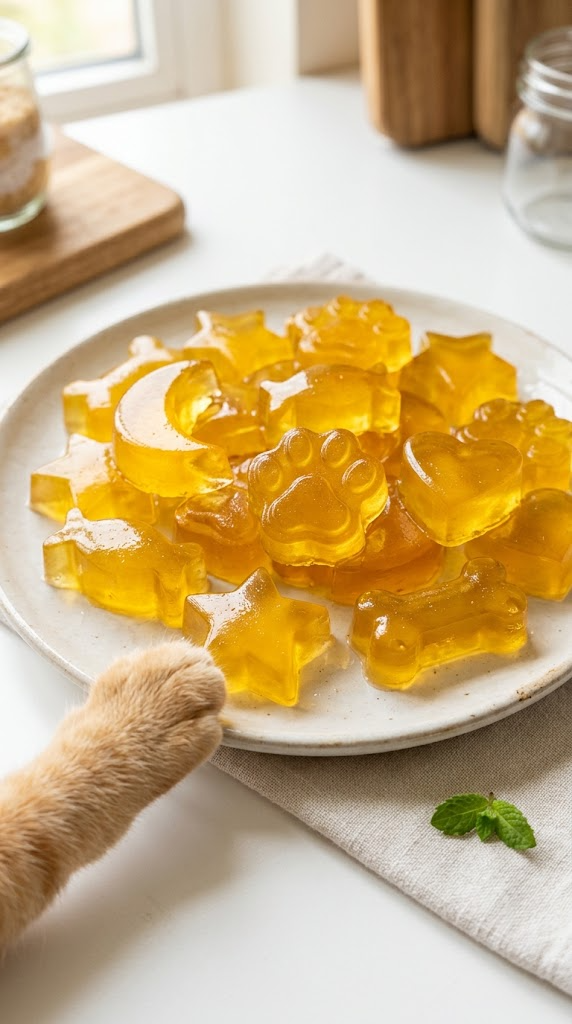 Beef & Chicken Broth Jell-O Bites (Gelatin Treats!)