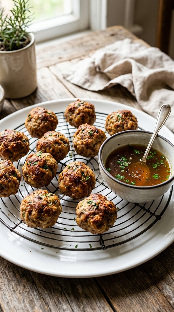 Beef Liver & Rabbit Meatballs (Fun & Bite-Sized)