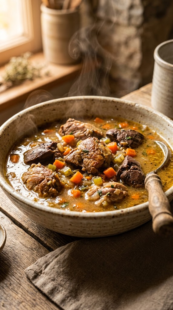 Beef Liver & Rabbit Stew (Comfort in a Bowl)