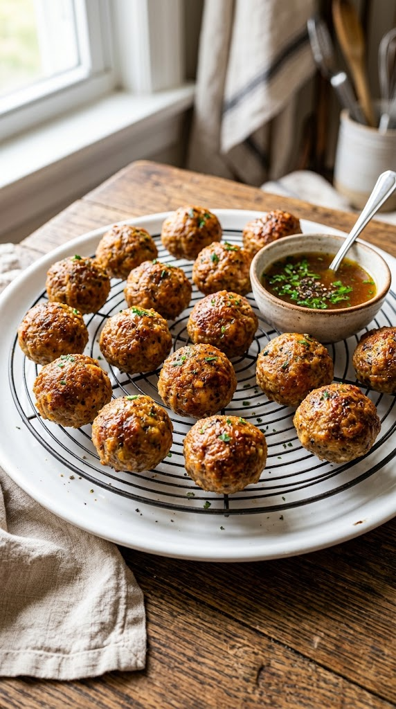 Beef & Turkey Liver Meatballs (Fun & Bite-Sized)