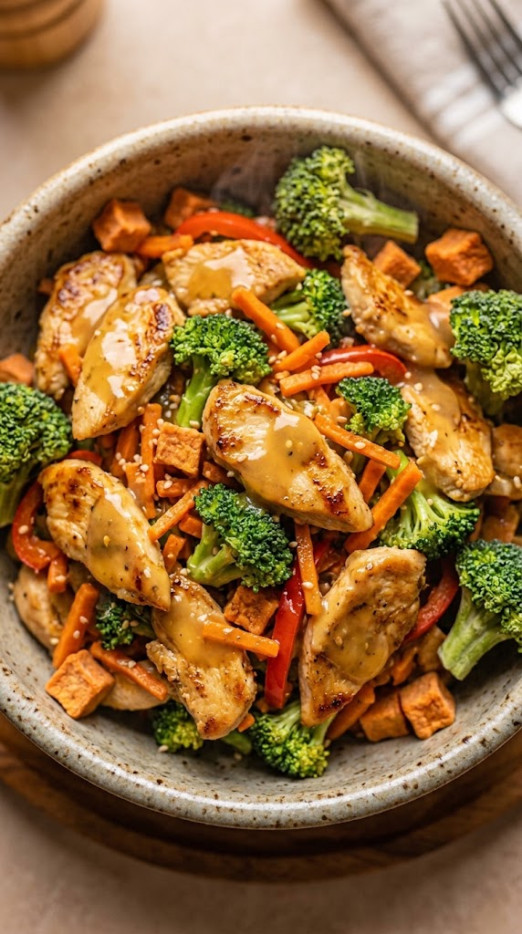 Chicken & Broccoli Stir-Fry (Pup-Style)