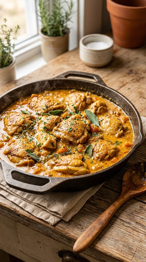 Classic Chicken & Pumpkin Skillet (The Foundation Recipe)