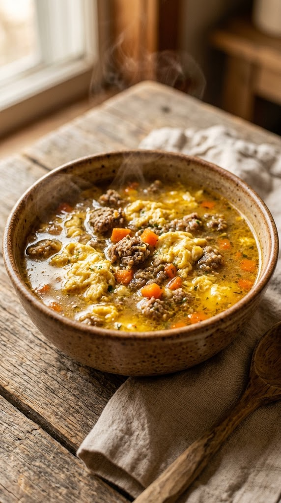 Ground Beef & Egg Stew (Comfort in a Bowl)
