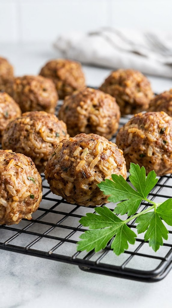 Lamb & Rice Meatballs (Tummy-Friendly Treats)