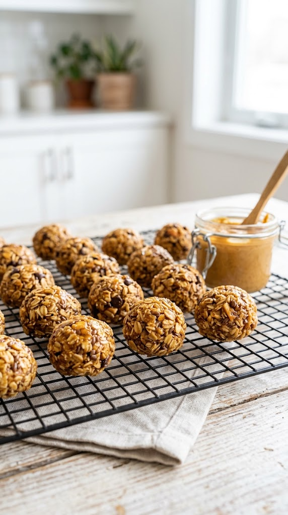 Lentil & Sweet Potato Energy Bites (Portable Snacks)