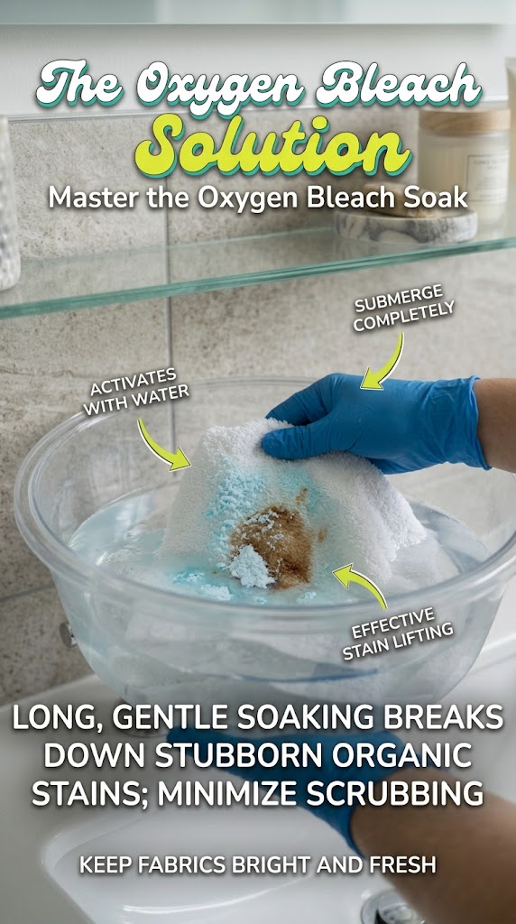 Master the Oxygen Bleach Soak