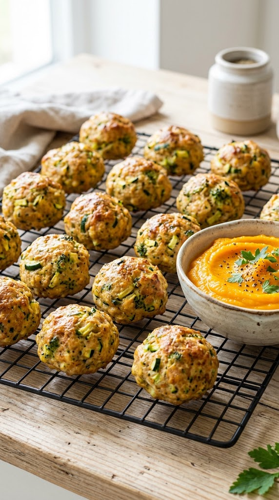 Quinoa & Veggie Meatballs with Pumpkin