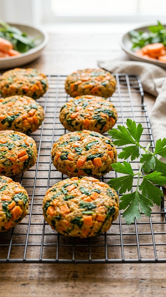 Quinoa & Veggie Patties (Perfect for Training)