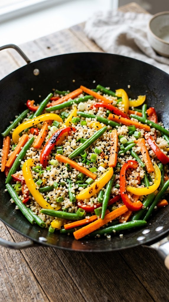 Quinoa & Veggie Stir-Fry (Quick & Colorful)