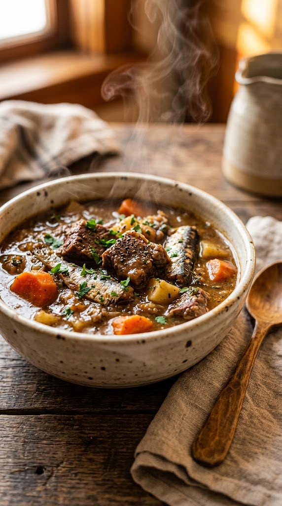 Sardine & Beef Stew (The Ultimate Comfort Food)