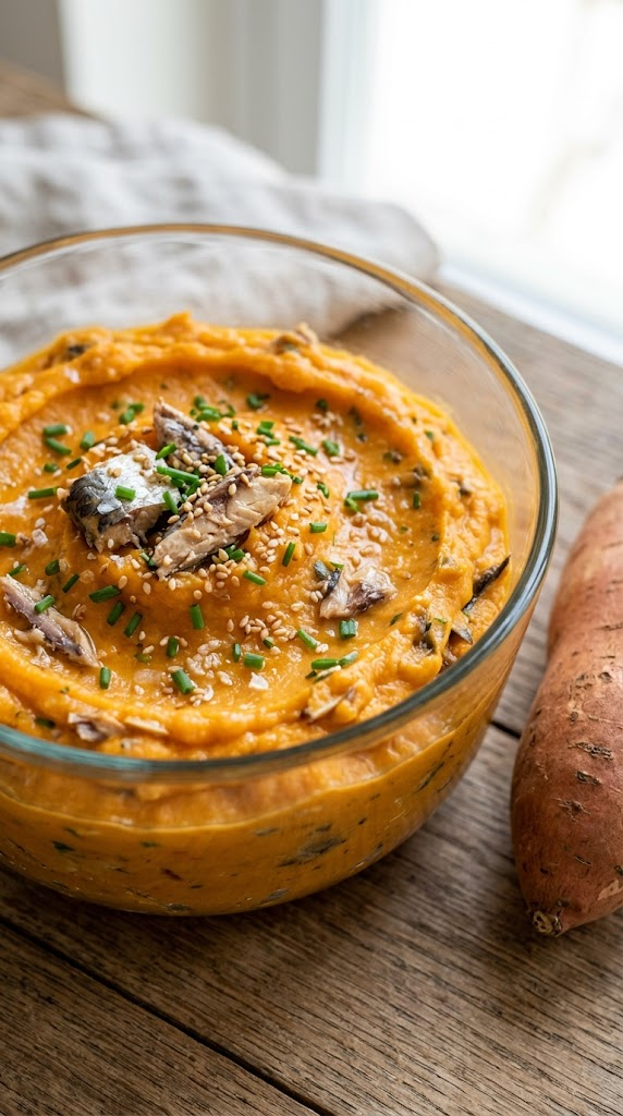 Sardine & Sweet Potato Mash
