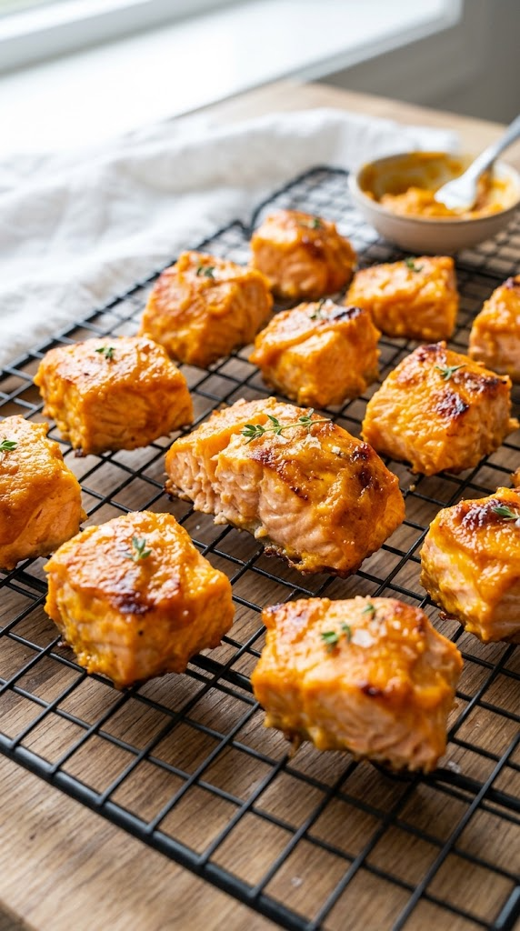 Simple Air-Fryer Salmon & Pumpkin Bites (The Gateway Recipe)
